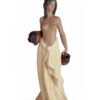 Figura Lladró Gres "Aguadora con Dos Cántaros" 01012323