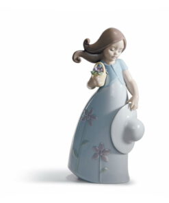 Figura Lladró Brillo "Pequeña Violeta" 01008043