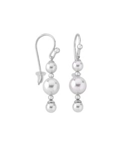 Pendientes Plata Majorica 14711.01.2.000.010.1