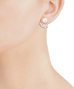 Alternative view of Pendientes Plata Majorica Mood 15483.01.2.000.010.1