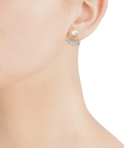 Alternative view of Pendientes Plata Majorica Mood 15485.01.2.000.010.1