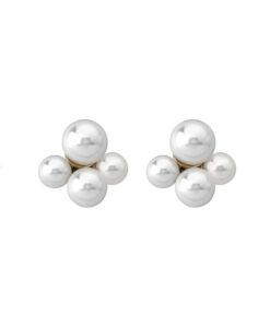 Alternative view of Pendientes Plata Majorica Arpegio 15565.01.1.000.010.1
