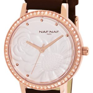 Naf Naf Reloj de mujer Pantalla analógica con seg…