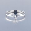 Solitario oro Blanco Diamante 527012