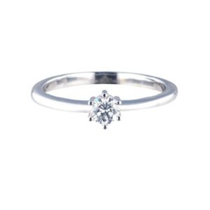 Solitadio Oro Blanco Diamante E422812