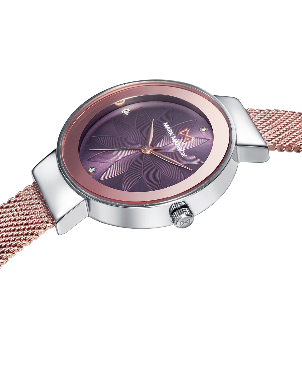Reloj de mujer Casio cuadrado con correa negra y caja rosada — Miralles  Arévalo Joyeros