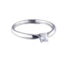 Solitario Oro Blanco Diamantes 650912