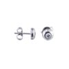 Pendientes Oro Blanco Diamantes 902622