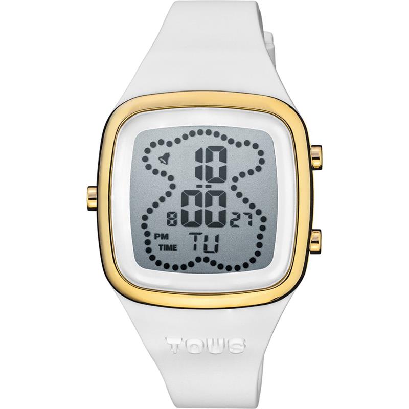 Reloj TOUS Mujer B-Time Blanco y Dorado Digital 3000131600