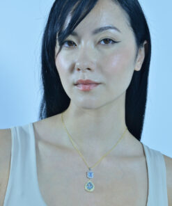 Alternative view of Collar plata Chapada Salvatore 247C0041