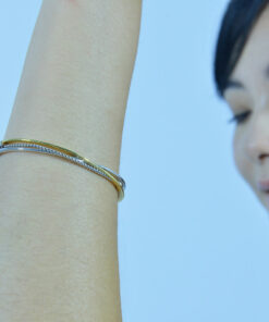 Alternative view of Pulsera Salvatore Plata 268P0017