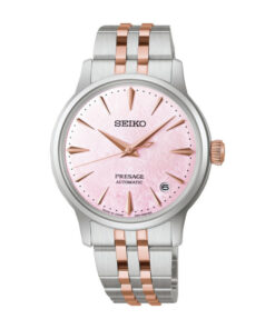 Reloj Mujer Seiko Presage Cocktail Sakura Aviation Edición Limitada SRPM06J1