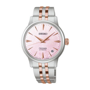 Reloj Mujer Seiko Presage Cocktail Sakura Aviation Edición Limitada SRPM06J1