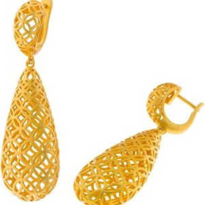 Pendientes Chapados Salvatore Plata  151A0181